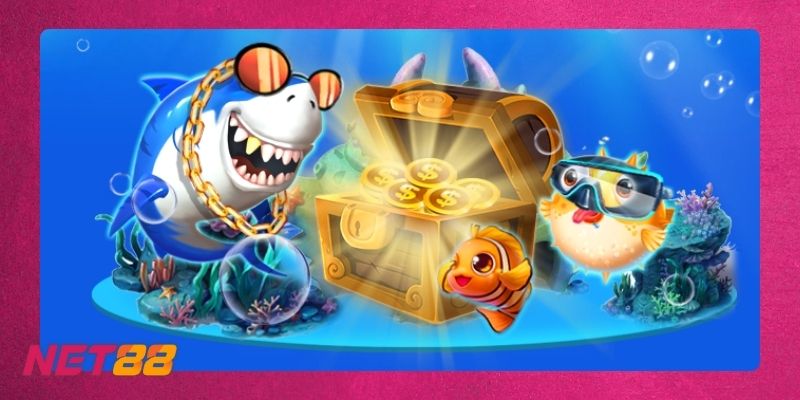 Các loại súng và đạn trong game bắn cá online tại Net88